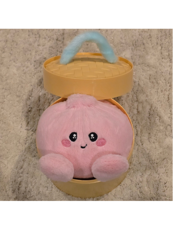 Ploofs Other - Ploofs Mystery Dumpling Plush Toy One Size Pink Yellow